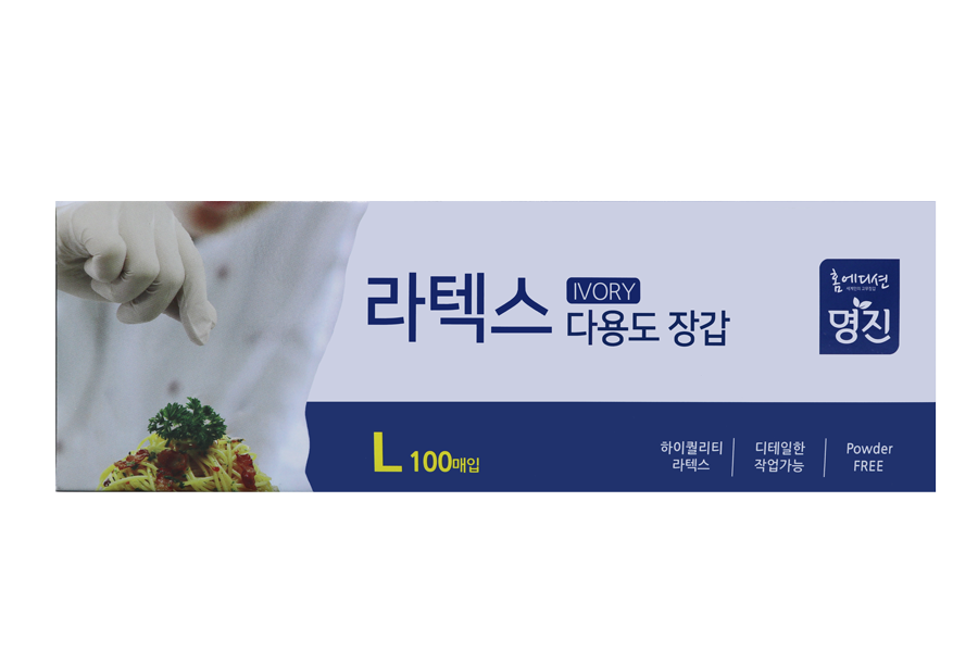 라텍스 다용도 고무장갑 100매