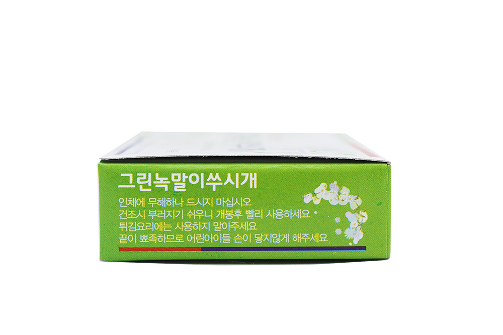 그린 녹말 이쑤시개(종이각)
