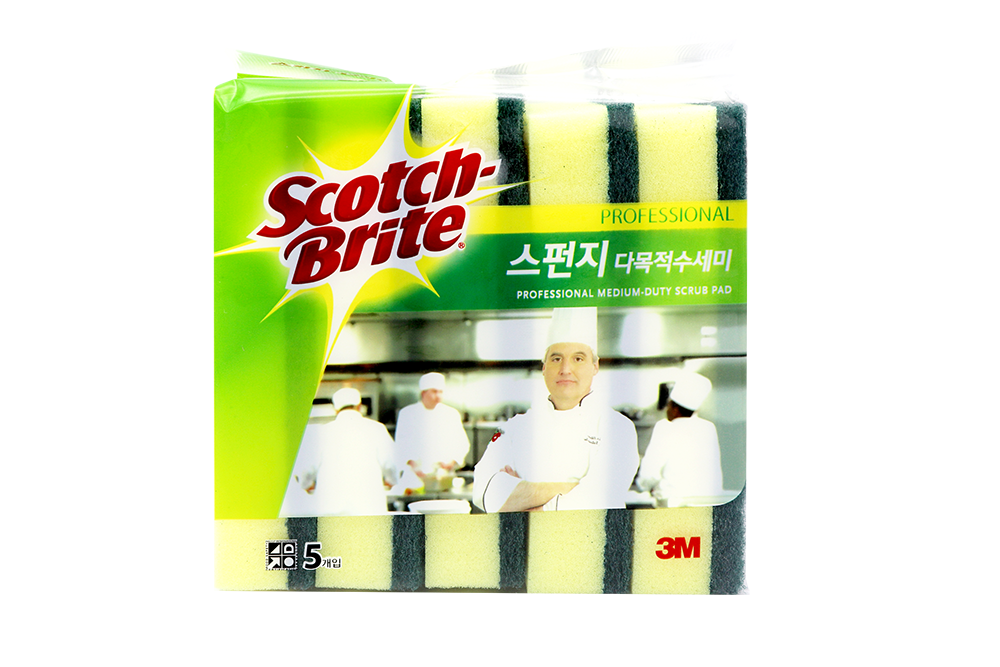 수세미 다목적 양면 스폰지 SL-135 5매